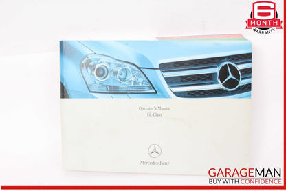 07 Mercedes-Benz X164 GL450 4MATIC Owner's Manual Book Set OEM