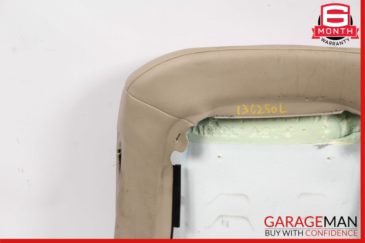 08-14 Mercedes W204 C300 C350 C250 Front Left Side Top Upper Seat Cushion Beige