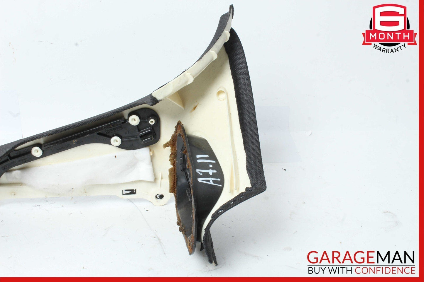 12-18 Audi A7 Rear Right Passenger Side D Pillar Upper Trim Cover Panel Black