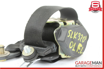 01-04 Mercedes R170 SLK320 Front Left Side Seat Belt Seatbelt Retractor Black