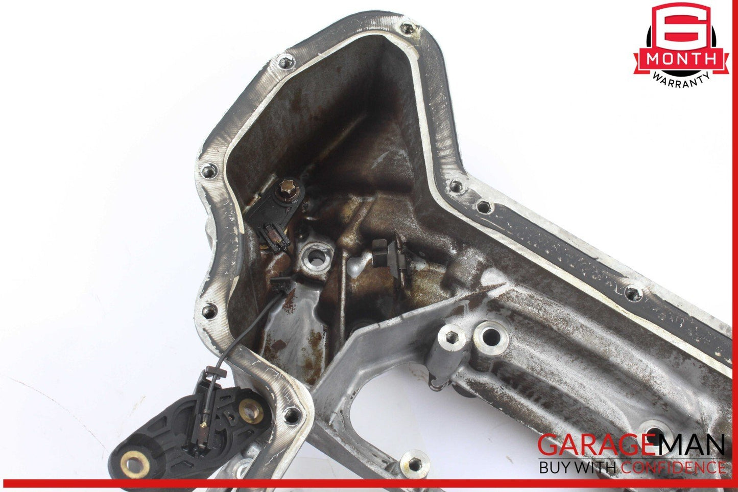 05-11 Mercedes W203 C230 Sport Engine Upper Oil Sump Baffle Pan 2720140802 OEM
