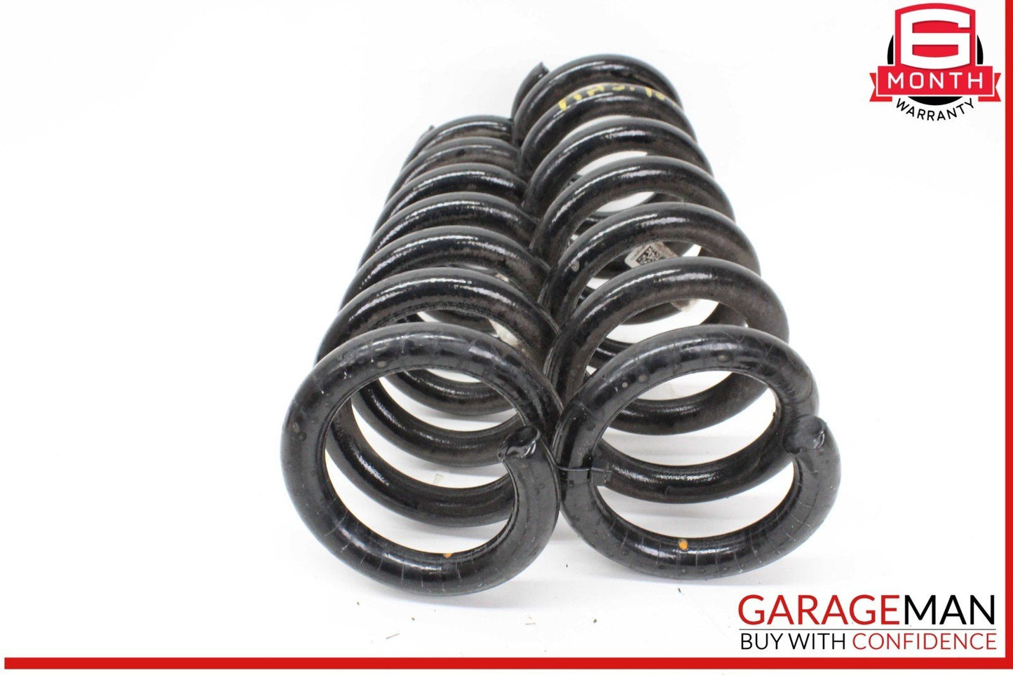 14-17 Maserati Ghibli Rear Right & Left Suspension Coil Spring Absorber Set OEM