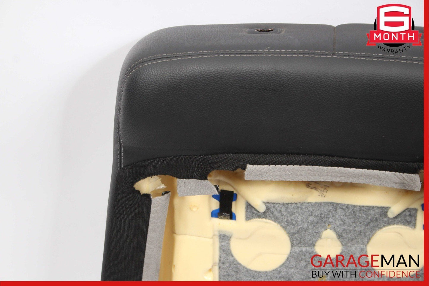 07-12 Mercedes X164 GL450 GL550 Front Right Top Upper Seat Cushion Leather Black