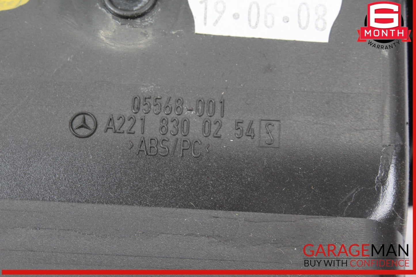 07-14 Mercedes W221 S550 CL600 Front Right Dash A/C Air Vent Trim Grille OEM