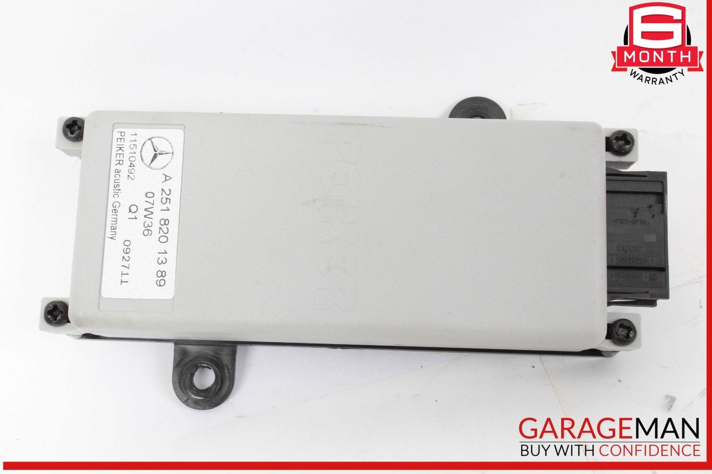 06-12 Mercedes X164 GL550 GL450 Amplifier Amp Sound System Audio 2518201389 OEM