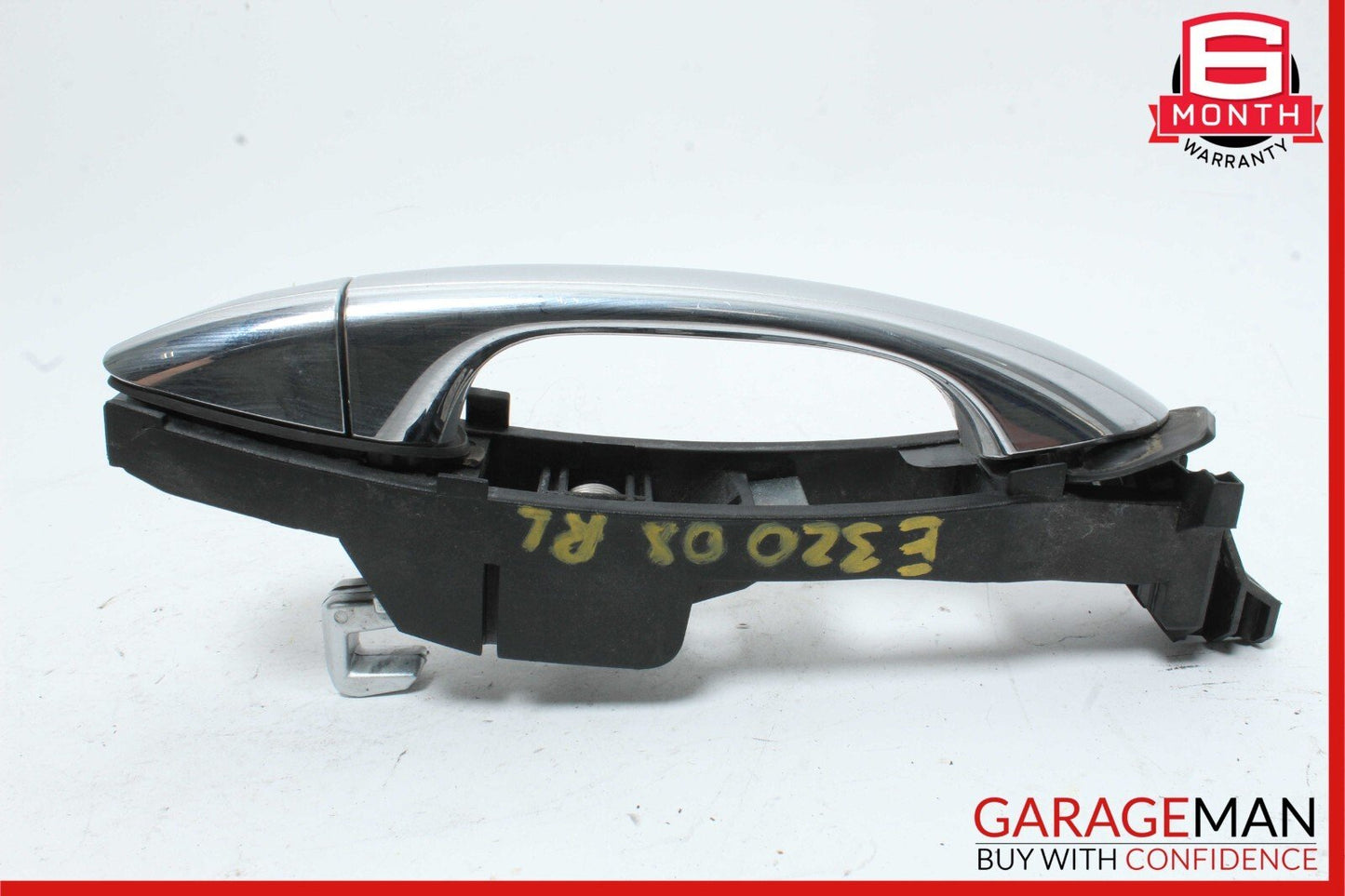 03-09 Mercedes W211 E350 E550 Rear Left Side Exterior Door Handle Bright Silver