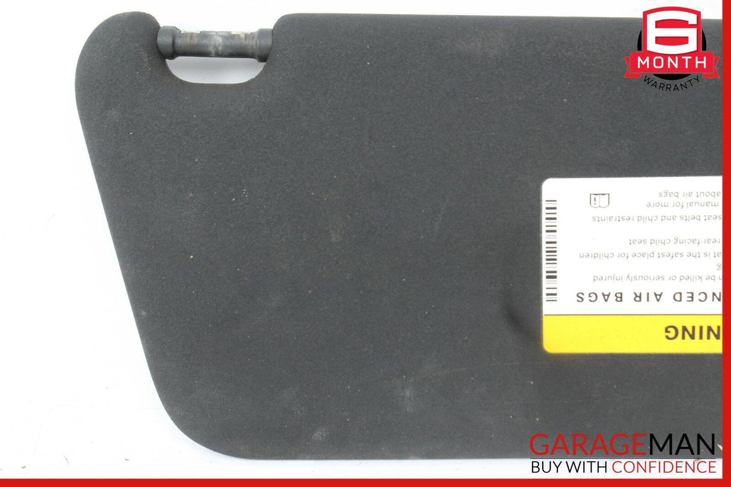 08-14 Mercedes W204 C250 C350 Front Left Sun Visor Sunvisor Shade Black