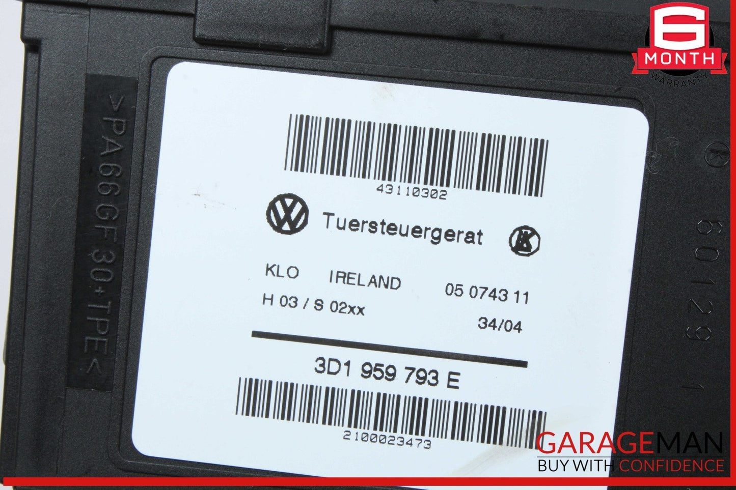 03-10 Porsche Cayenne S 955 957 Front Left Driver Side Window Regulator Motor