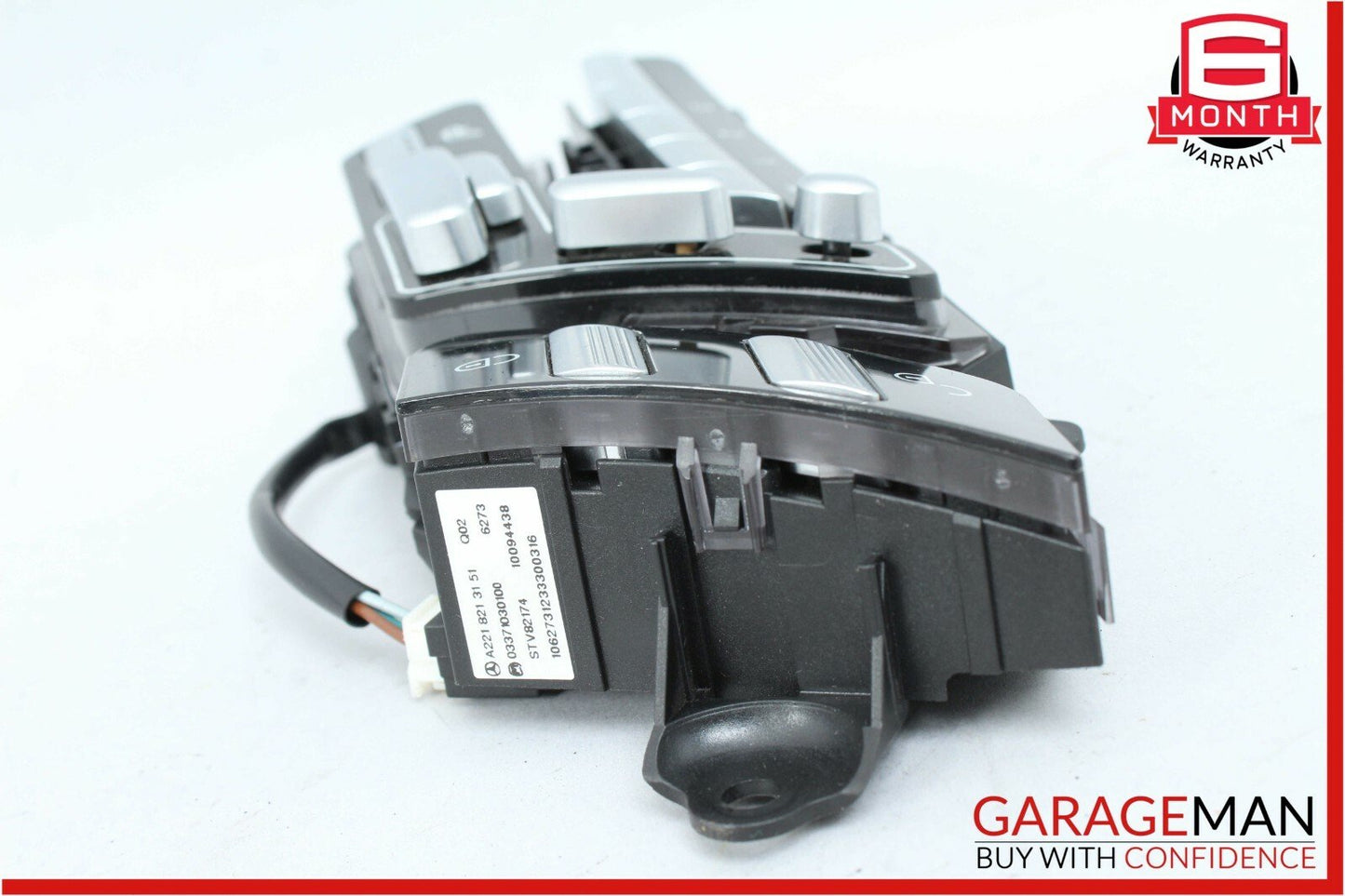 07-13 Mercedes W216 S550 CL600 Front Right Passenger Seat Control Switch Set OEM