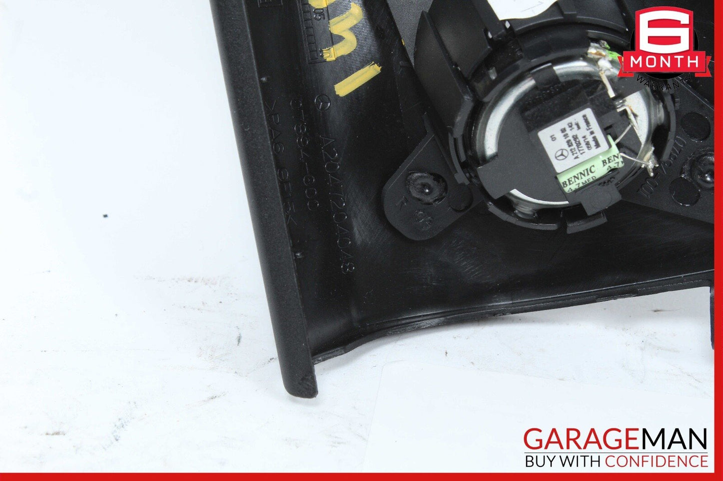 12-14 Mercedes W204 C250 C350 Coupe Front Right Door Panel Tweeter Speaker Cover
