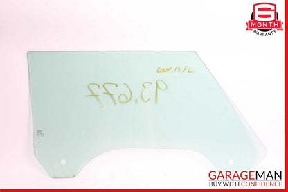 07-13 Mini Cooper Driver Side Front Door Window Glass OEM