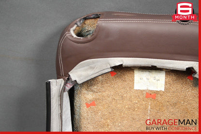03-09 Mercedes W209 CLK320 Front Left Driver Top Upper Seat Cushion Brown