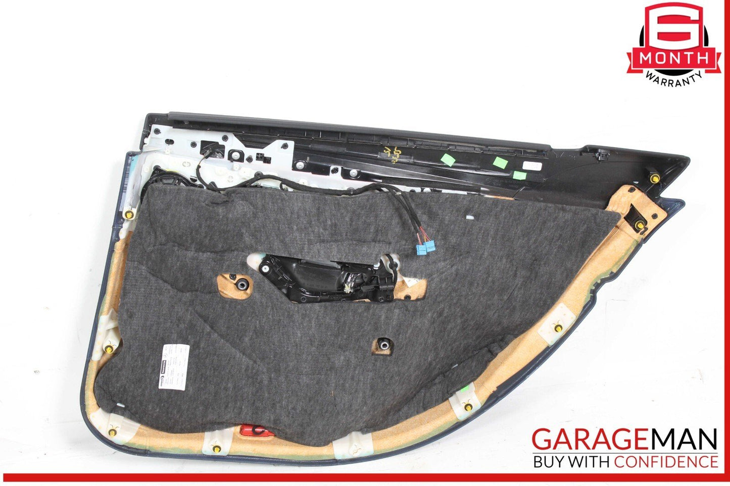 14-17 Mercedes W222 S550 S500 Rear Left Side Interior Door Panel Cover OEM