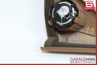 07-13 Mercedes W221 S350 S550 Front Left Side Door Tweeter Speaker Cover Brown