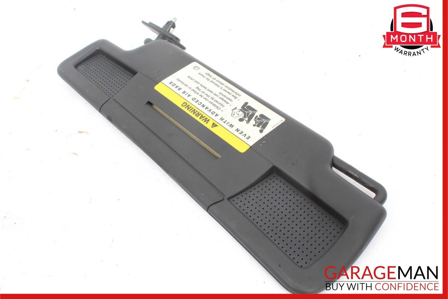 05-11 Mercedes R171 SLK280 Front Right Side Sun Visor Sunvisor Shade Cover Black