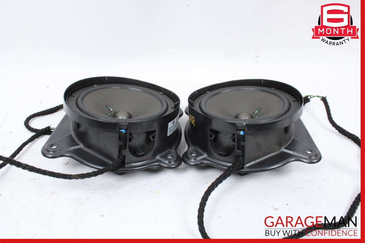 00-06 Mercedes W220 S500 S600 Rear Door Audio Sound Speaker Set of 2 Pc OEM