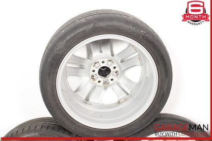10-11 Mercedes W207 E350 E550 Complete Wheel Tire Rim Set of 4 Pc R17 OEM