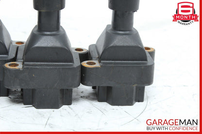 97-04  Mercedes R170 SLK230 Engine Ignition Coil Spark Plug Set of 4 Pc Assembly