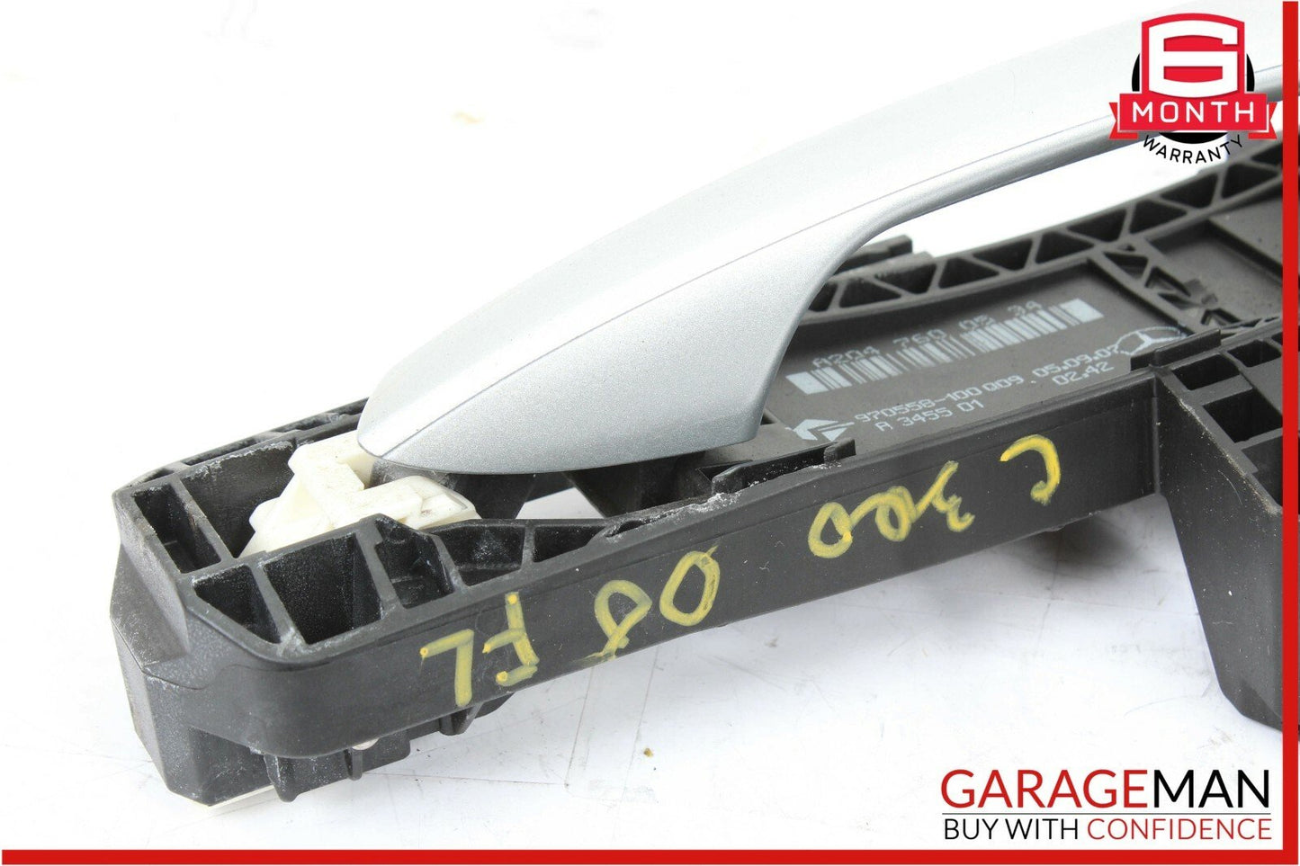 08-11 Mercedes W204 C300 C250 Front Left Driver Side Exterior Door Handle Silver