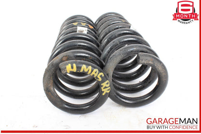 14-17 Maserati Ghibli S Rear Right & Left Suspension Coil Spring Absorber Set