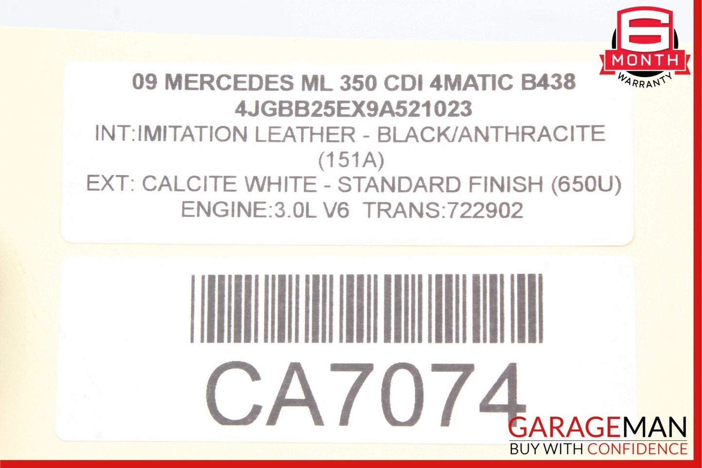 06-17 Mercedes C300 ML350 E400 Front Left Side Seat Adjustment Switch Controller