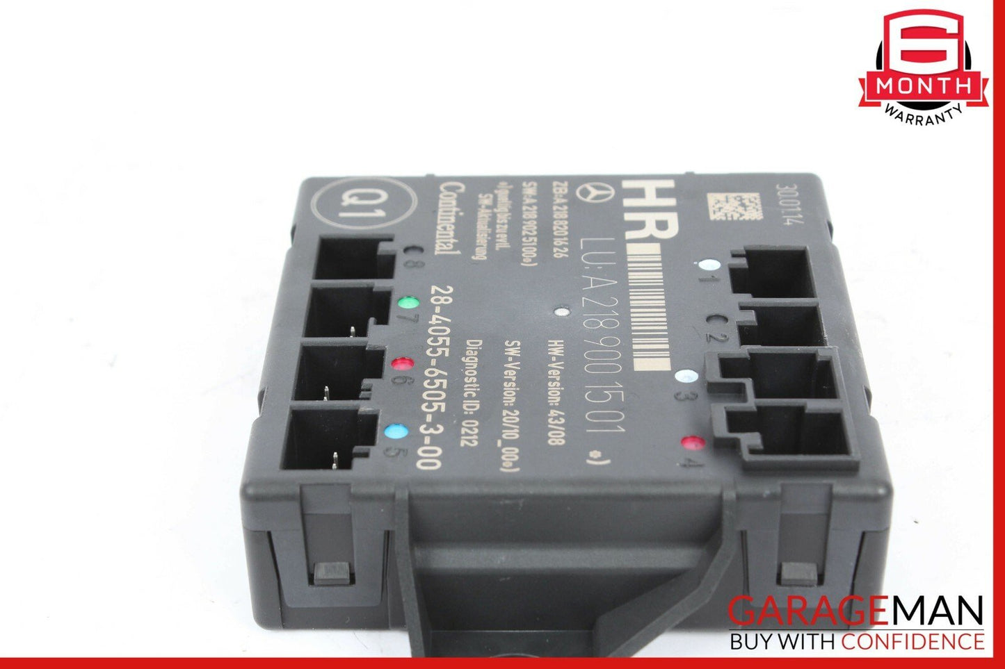 08-15 Mercedes W204 C300 C350 Rear Right Passenger Side Door Control Module OEM