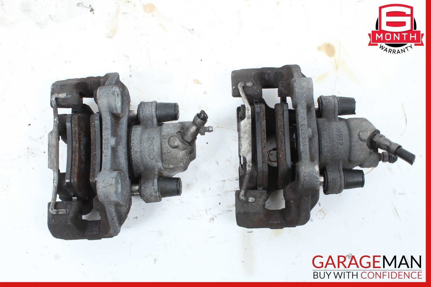 06-09 Mercedes W251 R350 4MATIC Rear Right & Left Brake Caliper Calipers Set OEM