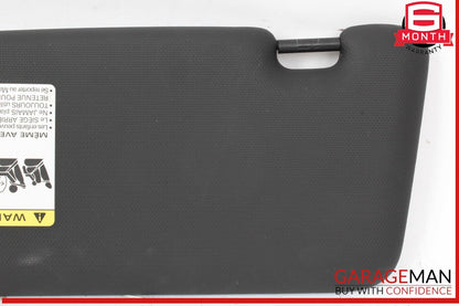 15-18 Audi Q3 Front Right Passenger Side Sun Visor Sunvisor Black 8K0857552 OEM