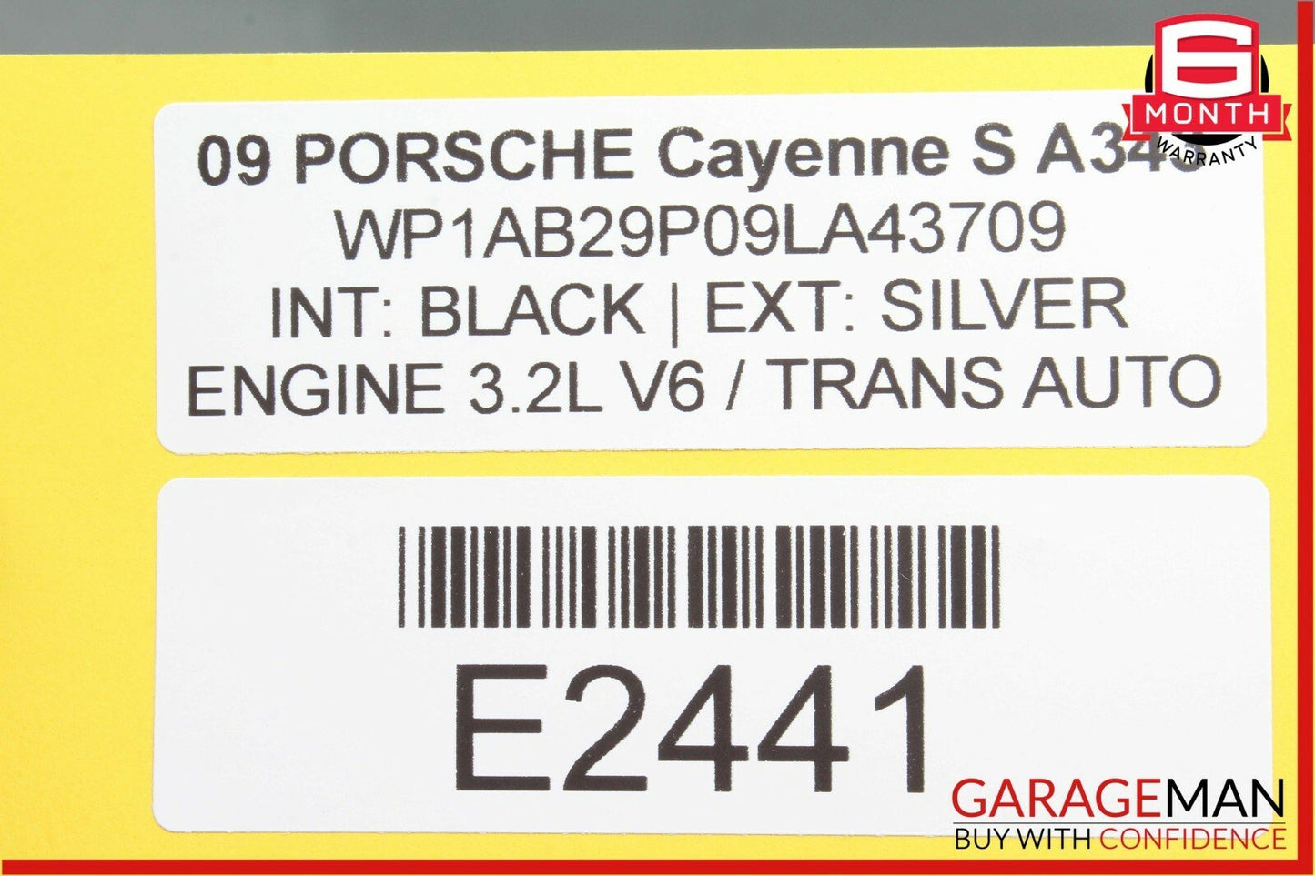 08-10 Porsche Cayenne S 957 TCU Transmission Control Module Unit OEM