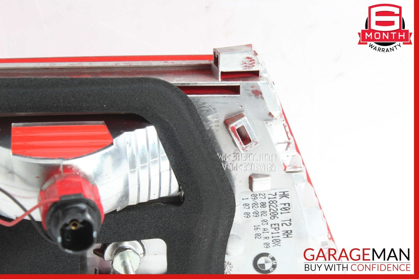 09-12 BMW 750i 750Li F01 F02 Rear Right Passenger Side Taillight Tail Light Lamp