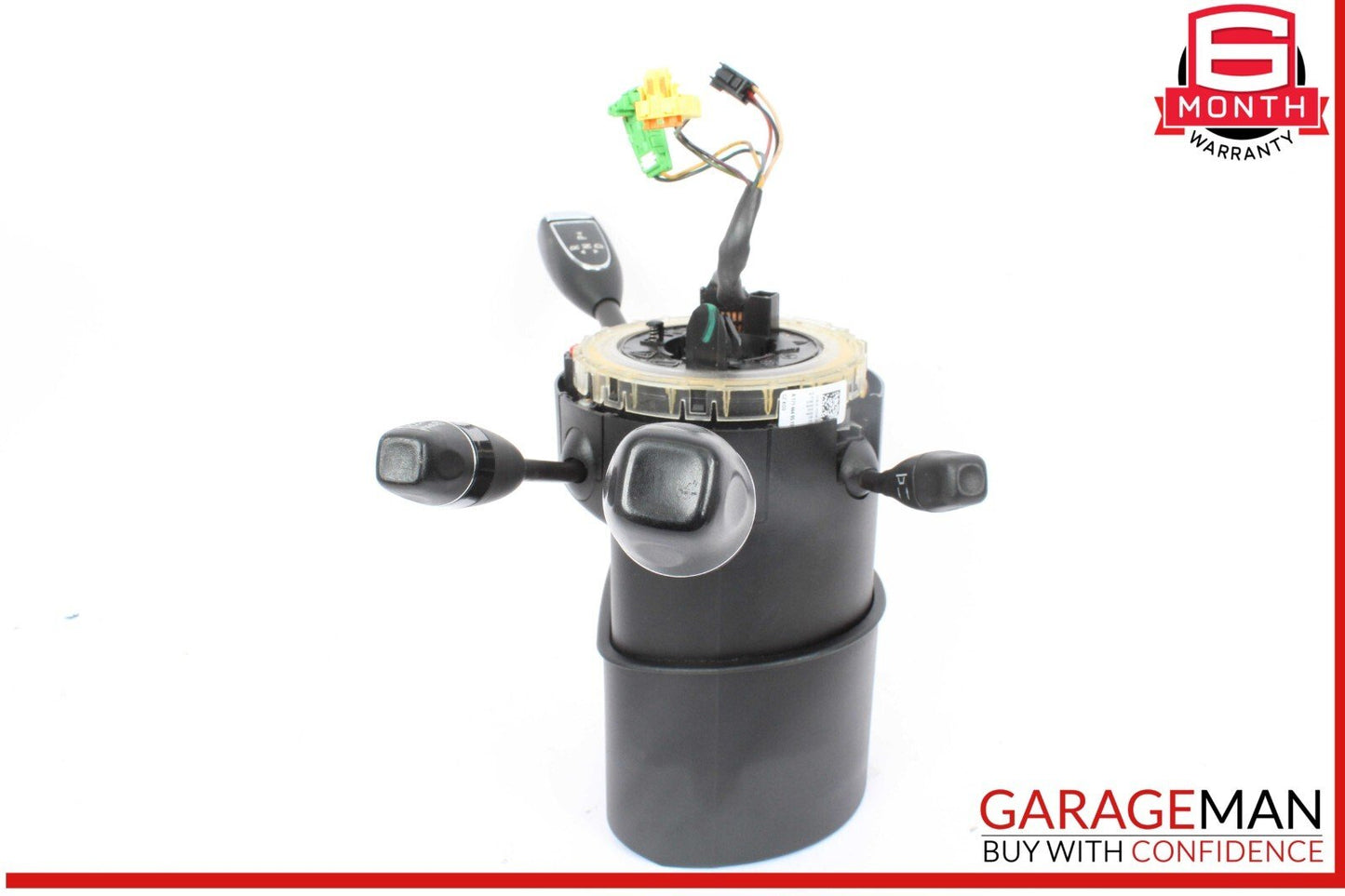 07-10 Mercedes W221 S550 Steering Column Combination Switch Assembly Black OEM