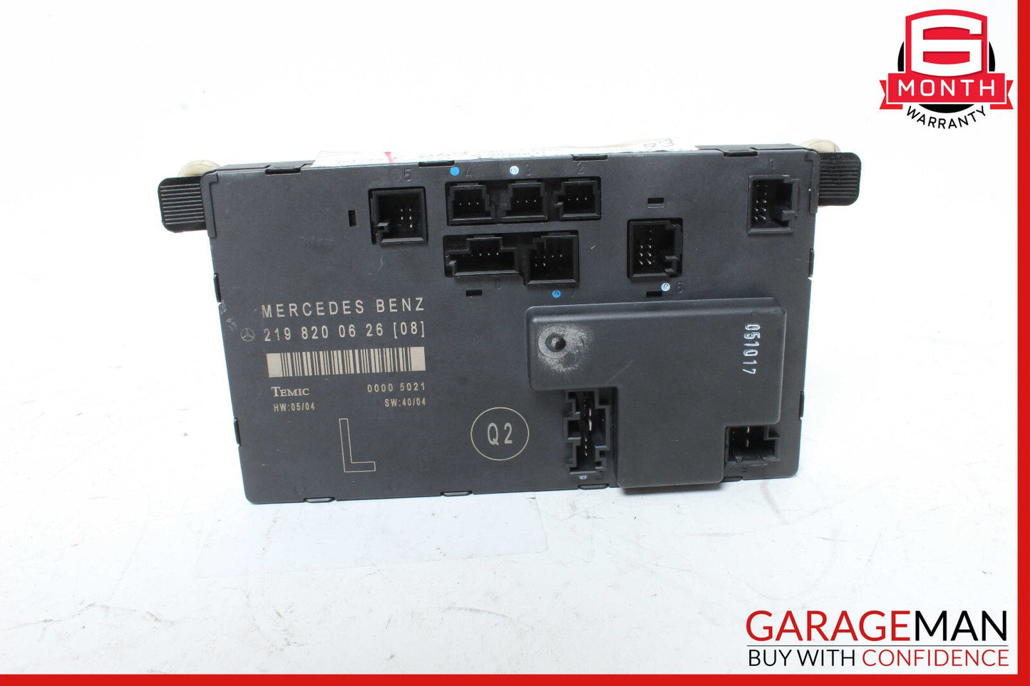 06-11 Mercedes W219 CLS500 CLS55 AMG Door Control Module Front Left Driver OEM