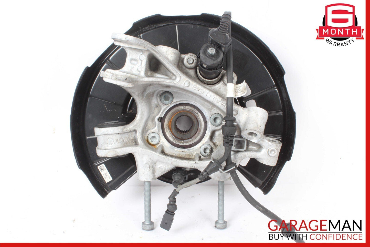 11-17 Porsche Cayenne 958 Rear Left Driver Side Wheel Spindle Knuckle Hub OEM