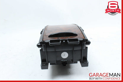 06-11 Mercedes W219 CLS500 Rear Center Console Storage Armrest Compartment OEM