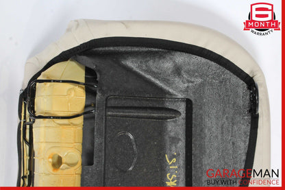 14-17 Maserati Ghibli M157 Rear Bench Lower Bottom Seat Cushion Cover Gray OEM