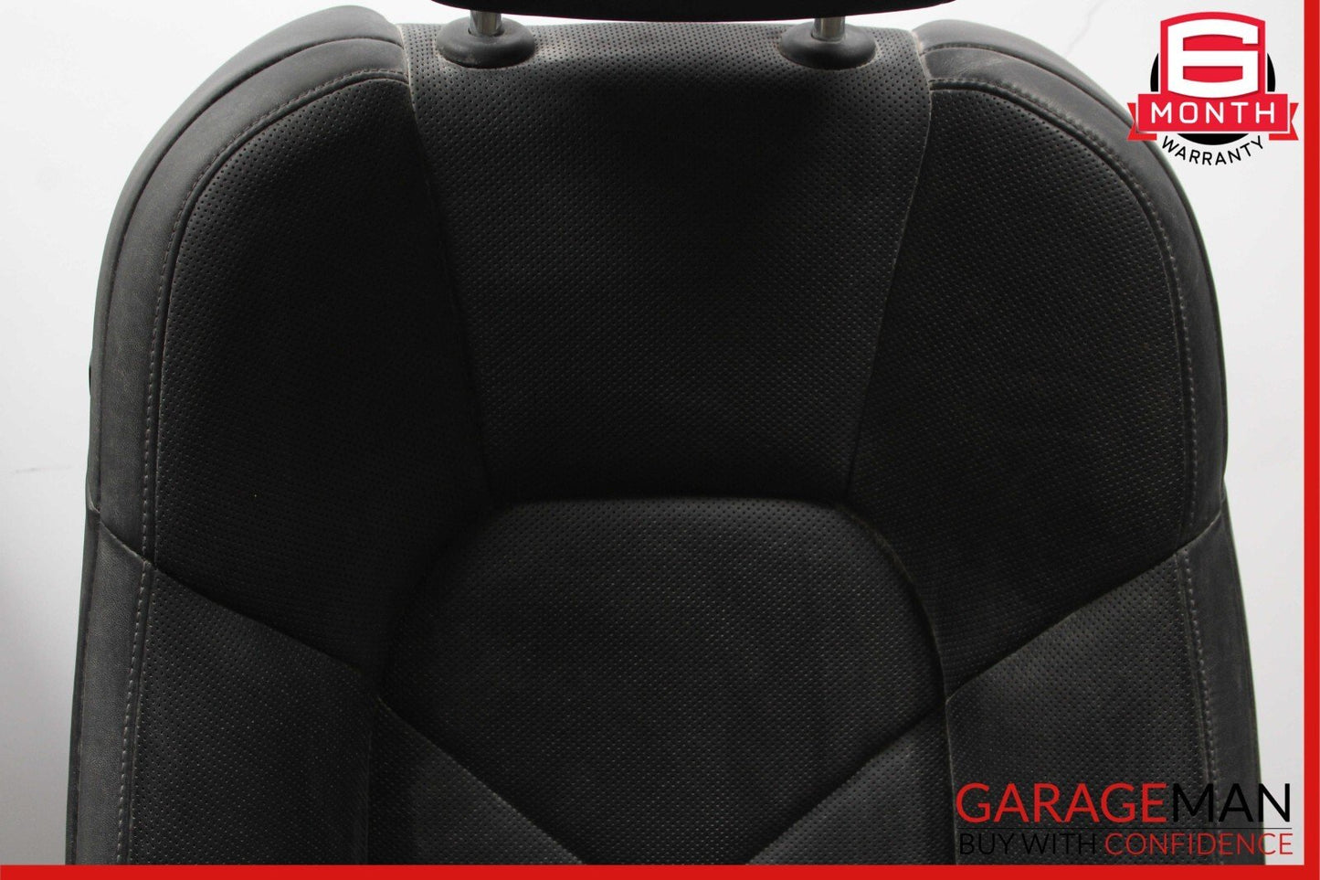 15-18 Porsche Macan Front Right & Left Complete Seat Set of 2 Pc Black OEM