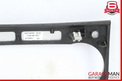 08-15 Mercedes W204 C250 C300 C350 AC A/C Climate Control Switch Trim Bezel Wood