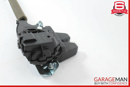 08-15 Mercedes W204 C300 Trunk Lid Lock Latch Actuator w/ Cylinder Mechanism OEM