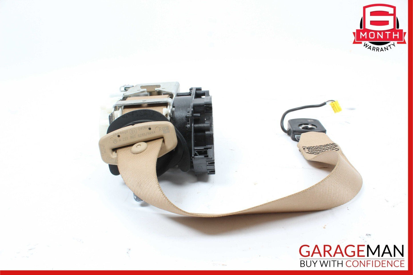 10-13 Mercedes W221 S400 S550 Front Right Side Seatbelt Seat Belt Retractor OEM