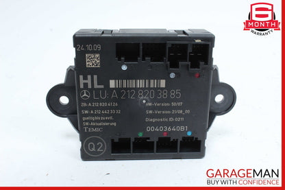 08-15 Mercedes X204 GLK350 C350 Rear Left Side Door Control Module OEM
