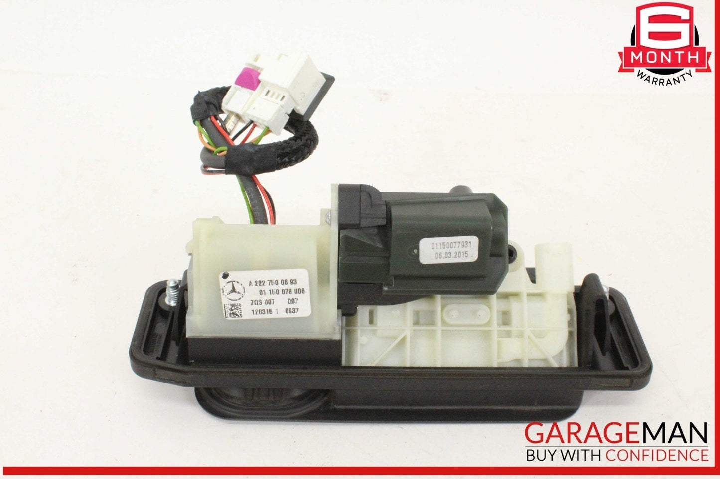 14-20 Mercedes W117 CLA250 Rear Trunk Tailgate Release Open Handle w/ Camera OEM