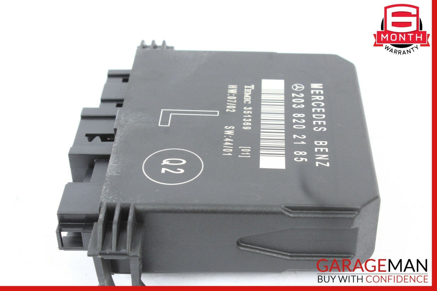 01-07 Mercedes W203 C230 C320 C55 AMG Rear Left Side Door Controller Module Unit
