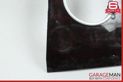 06-12 Mercedes GL450 ML450 Center Console Cup Holder Trim Panel Cover Bezel Wood