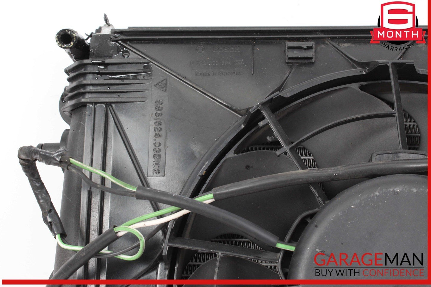 97-04 Porsche Boxster S 986 Carrera 911 996 Right Radiator A/C Condenser Fan OEM