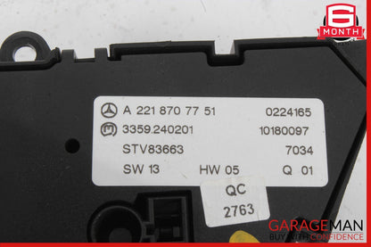 07-14 Mercedes W216 CL550 S550 Front Right Side Seat Control Switch OEM