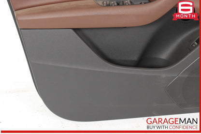 17-19 Audi Q7 Front Left Driver Side Interior Door Panel Trim OEM
