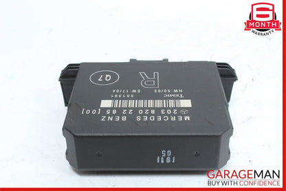 01-07 Mercedes W203 Ð¡280 C240 Rear Right Side Door Controller Module