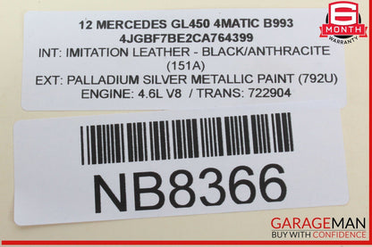 06-19 Mercedes X164 GL450 4MATIC Rear Glass Windshield Wiper Motor 2518200042