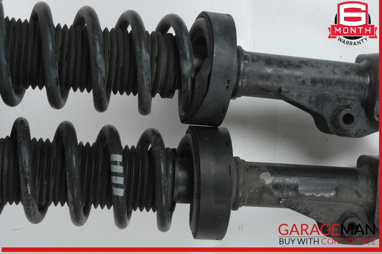 11-18 Porsche Cayenne 958 Rear Left and Rear Right Shock Strut Absorber Set OEM
