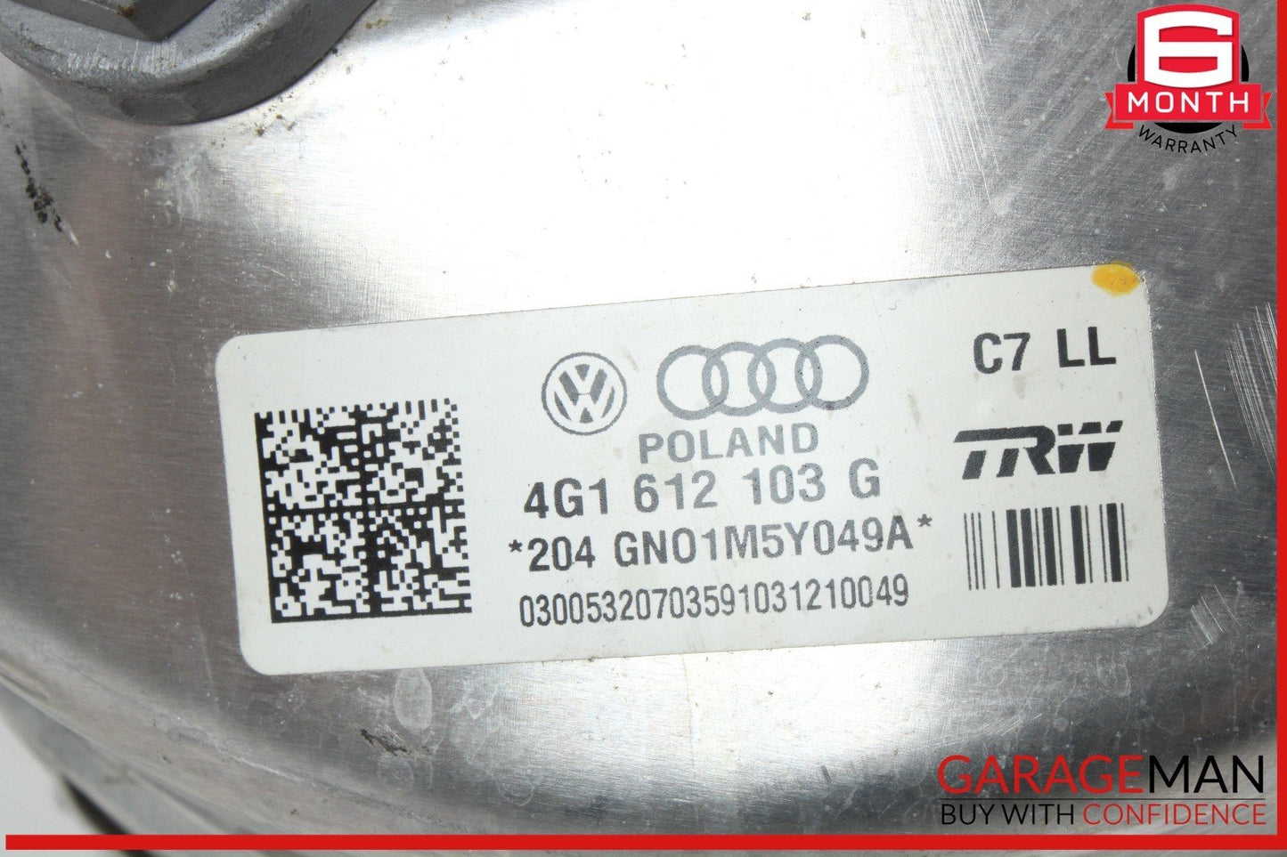 12-18 Audi A7 S6 Power Brake Booster Master Cylinder w/ Reservoir 4G1612103 OEM